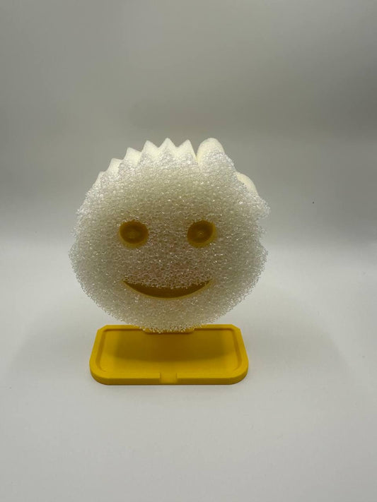 Smiley Sponge Buddy Dock | Scrub Daddy Holder with Style for Kitchen Sink