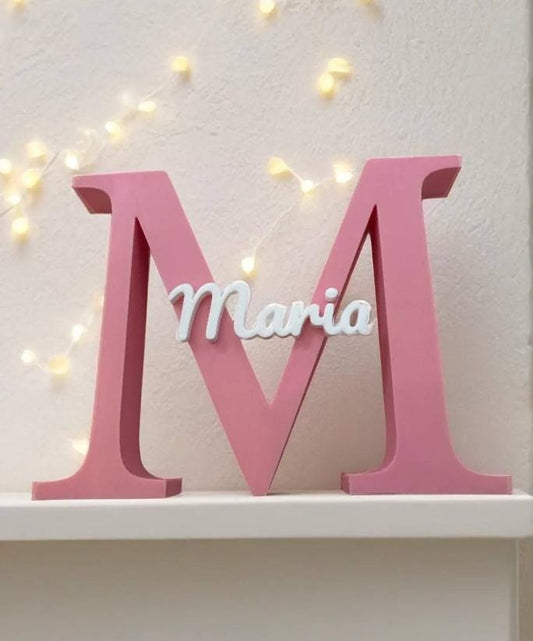 Custom 3D Printed Letters & Names - Personalized Home Decor